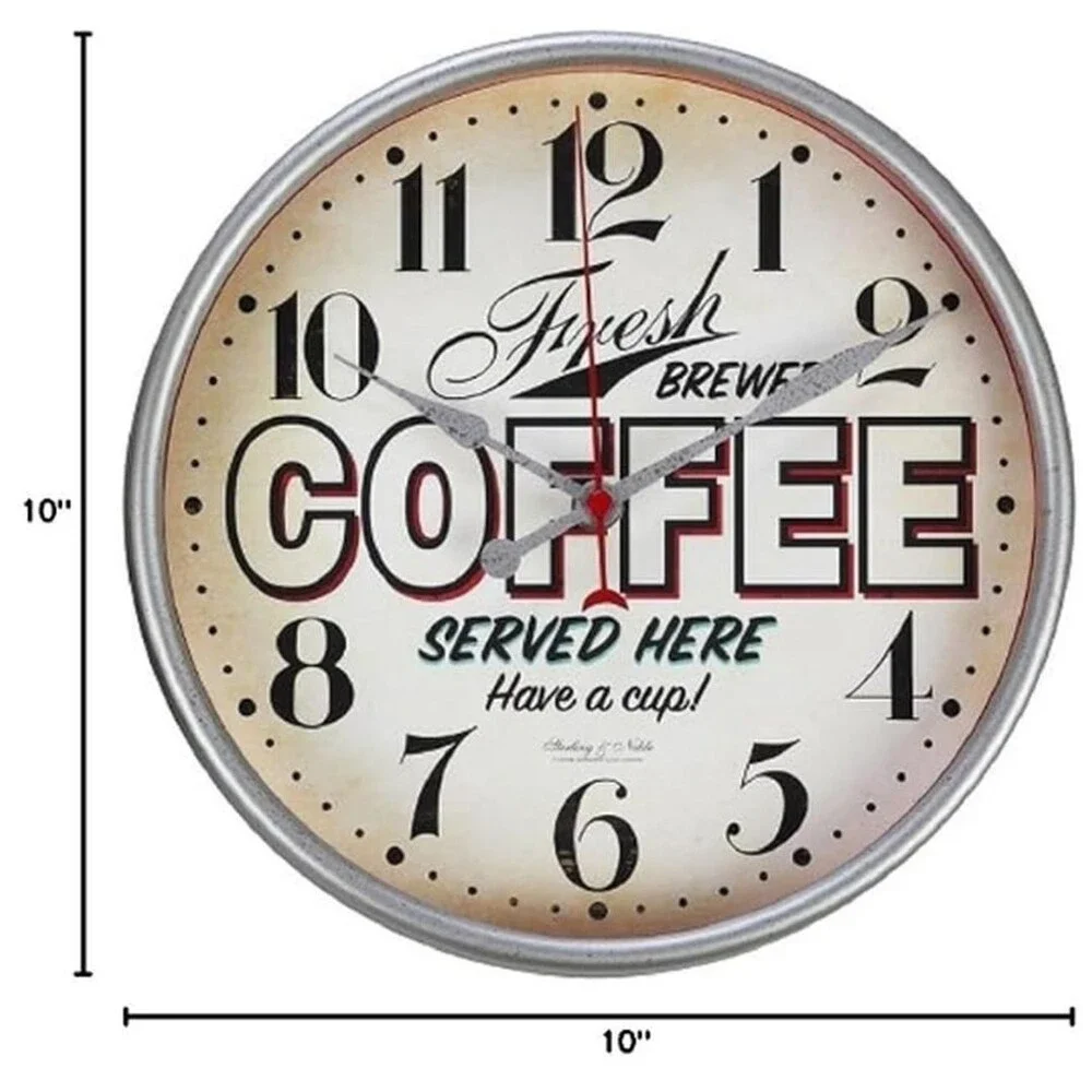 Plastic Wall Clock, 10